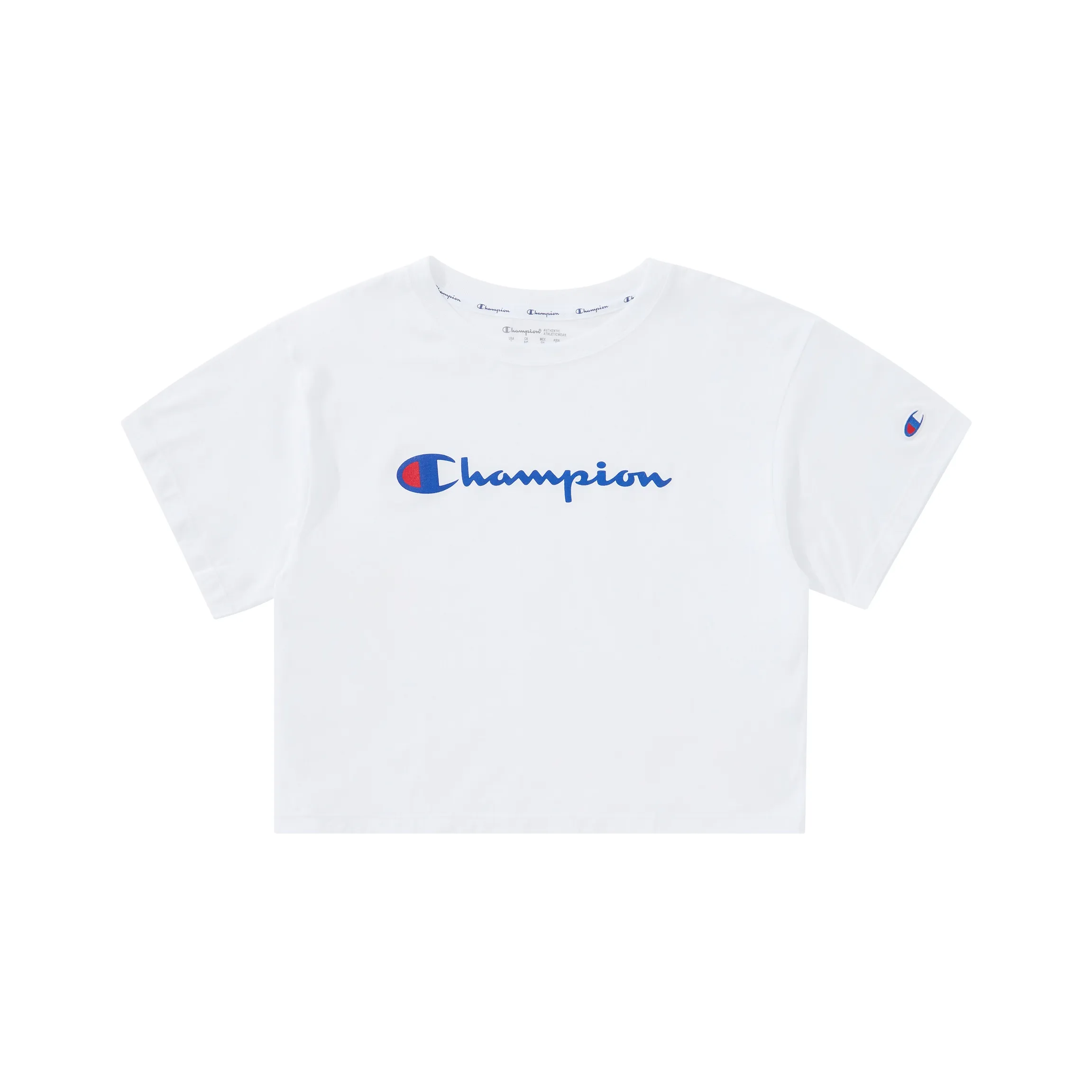 Champion T-Shirt Европейская версия Женская