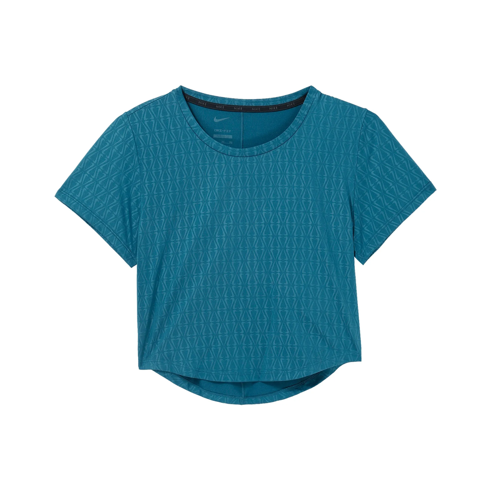 NIKE Синий Женские Короткие Топы