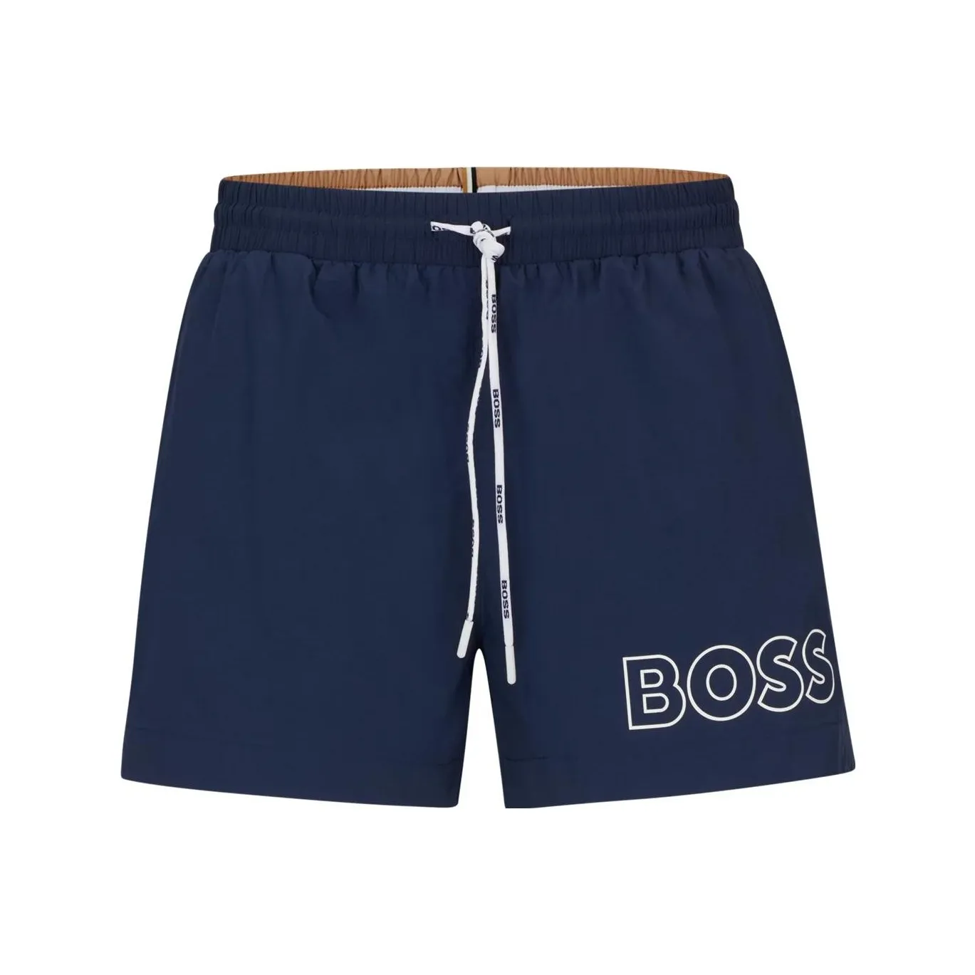Boss Logo print Swim Shorts