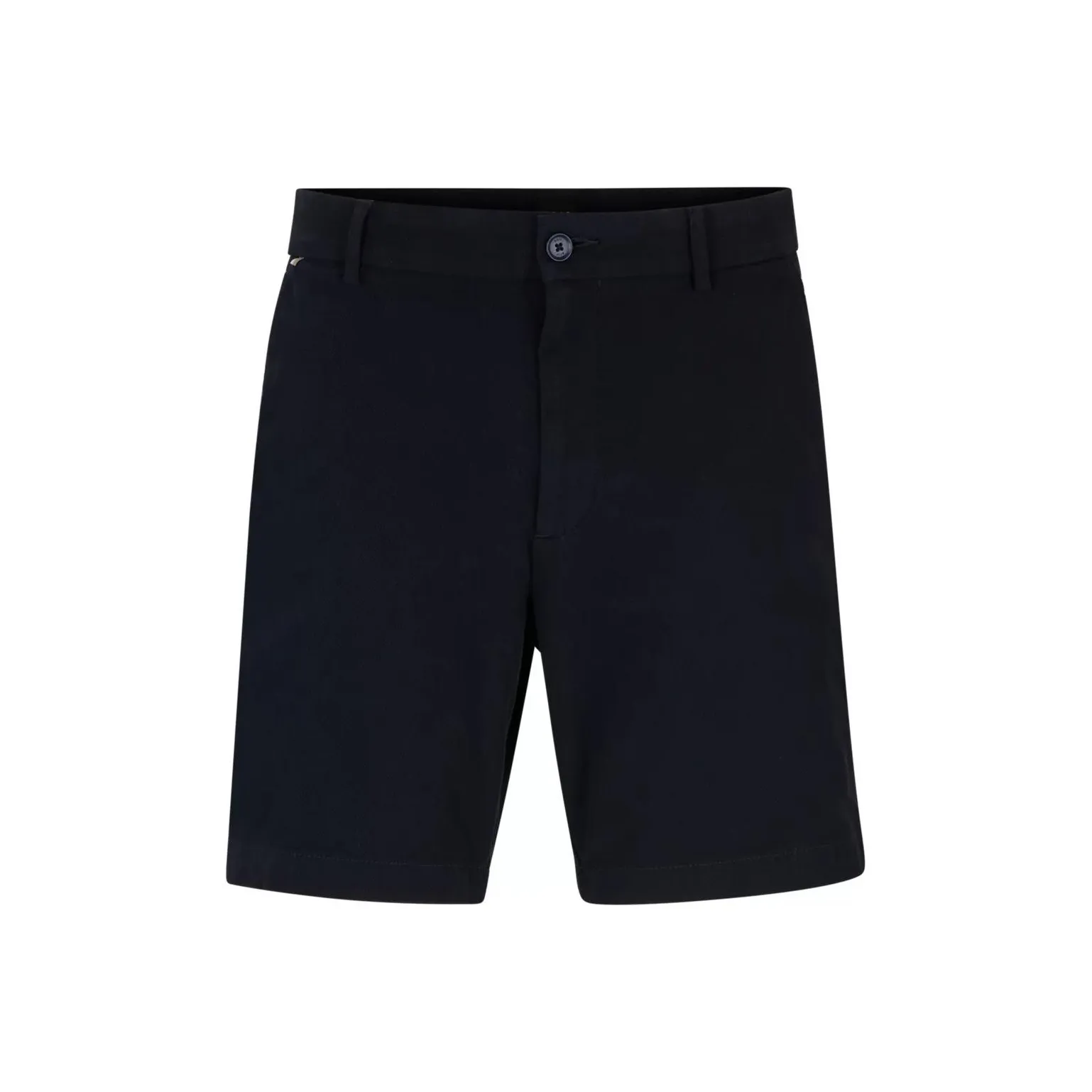 Hugo Boss Стандартный крой Стандартный шаг Шорты Из эластичного хлопка Повседневные шорты Мужские Морской синий