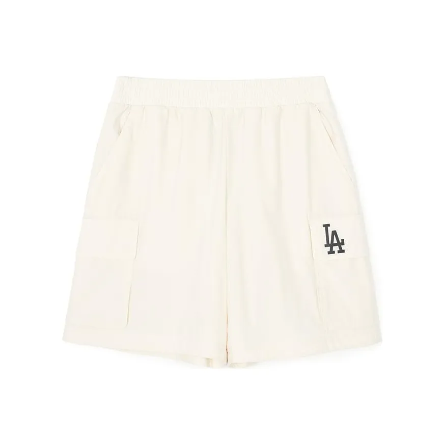 MLB Casual Shorts Unisex Linen Cream