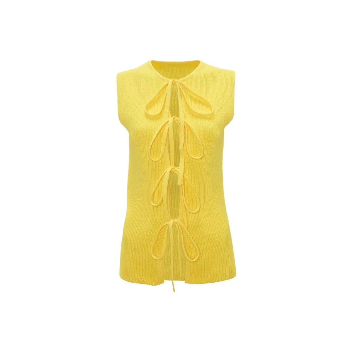 JW Anderson Майка Женская Желтая