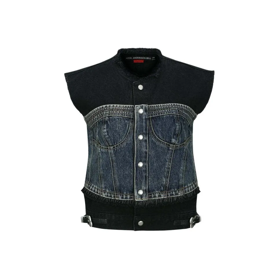 ANDERSSON BELL SS24 Майка Женская Синий Черный