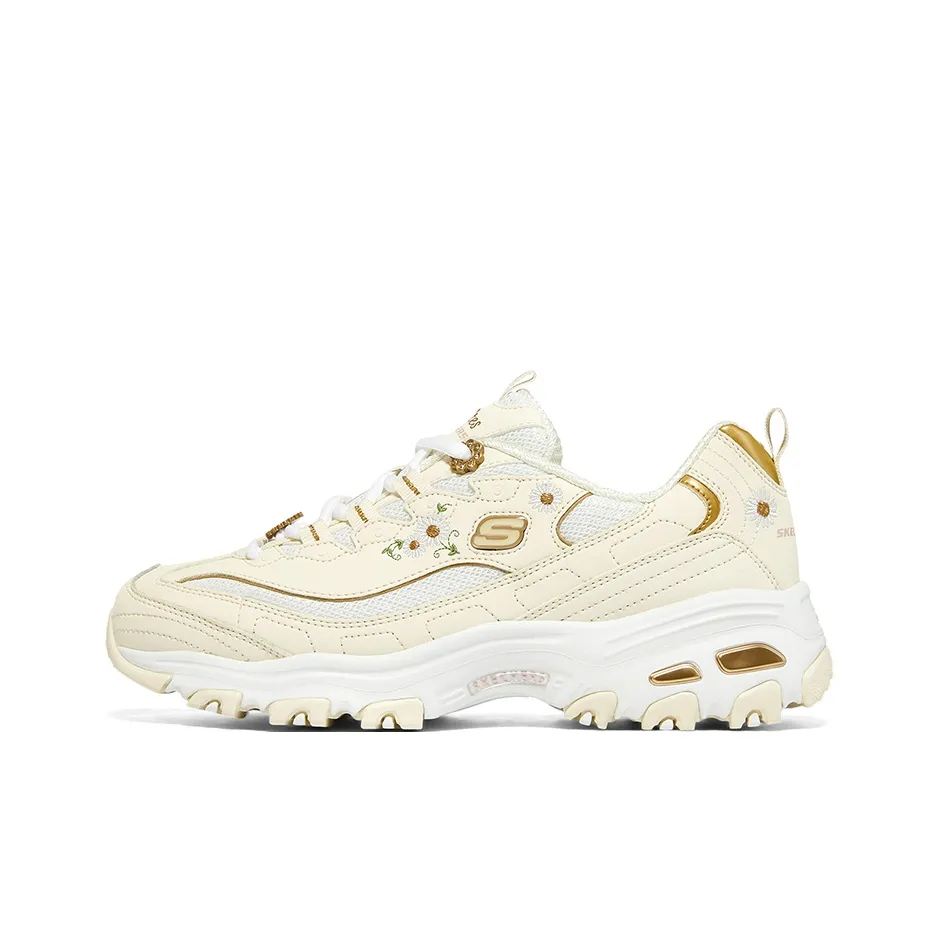 Skechers D'Lites 'Cream White' Women's