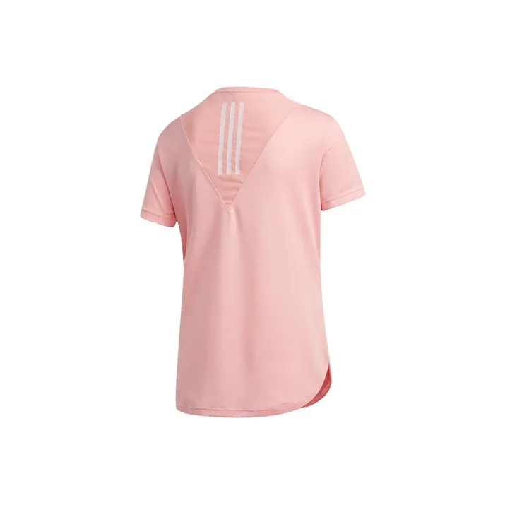 Adidas Комплект с короткими рукавами T-рубашка женский розовый
