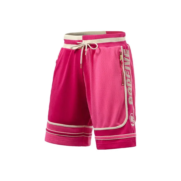 Disney X LINING Sports Shorts Men's Lang Kiln Red