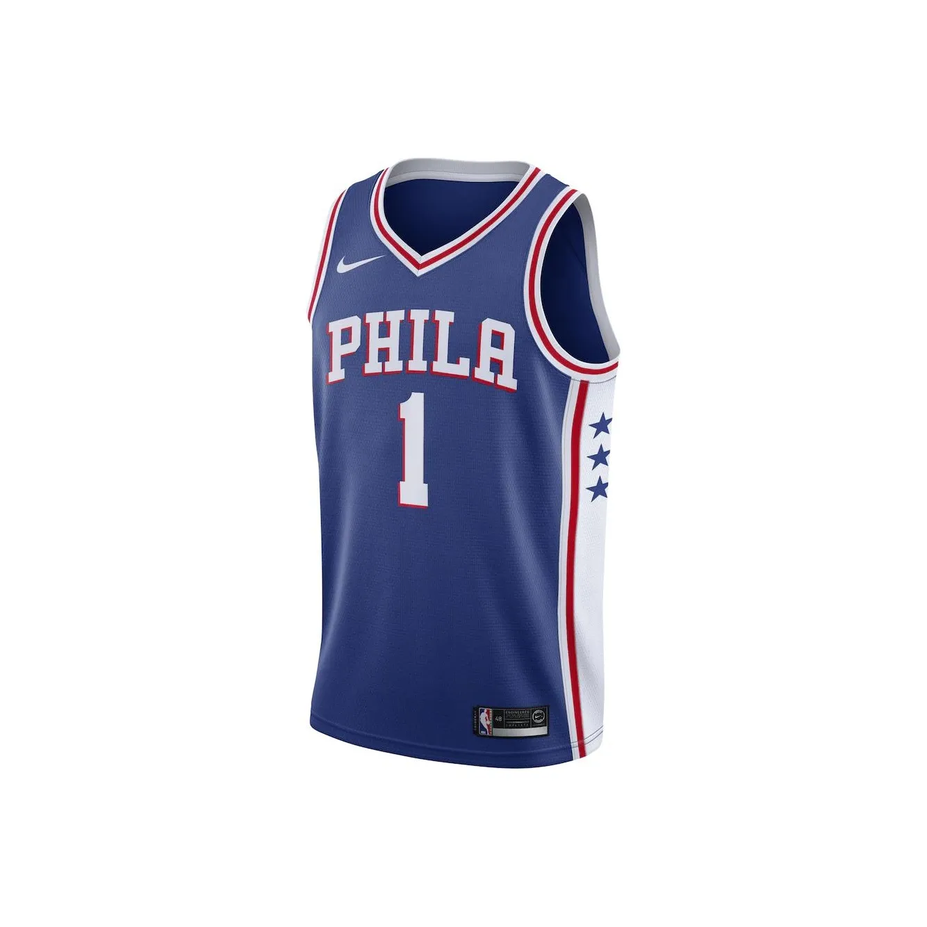 Nike Philadelphia 76ers Баскетбольная Джерси Мужская Синяя