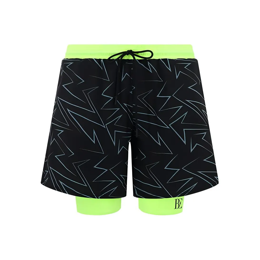 BALNEAIRE Плавательные шорты Мужские Модные и Крутые Черные Зеленые