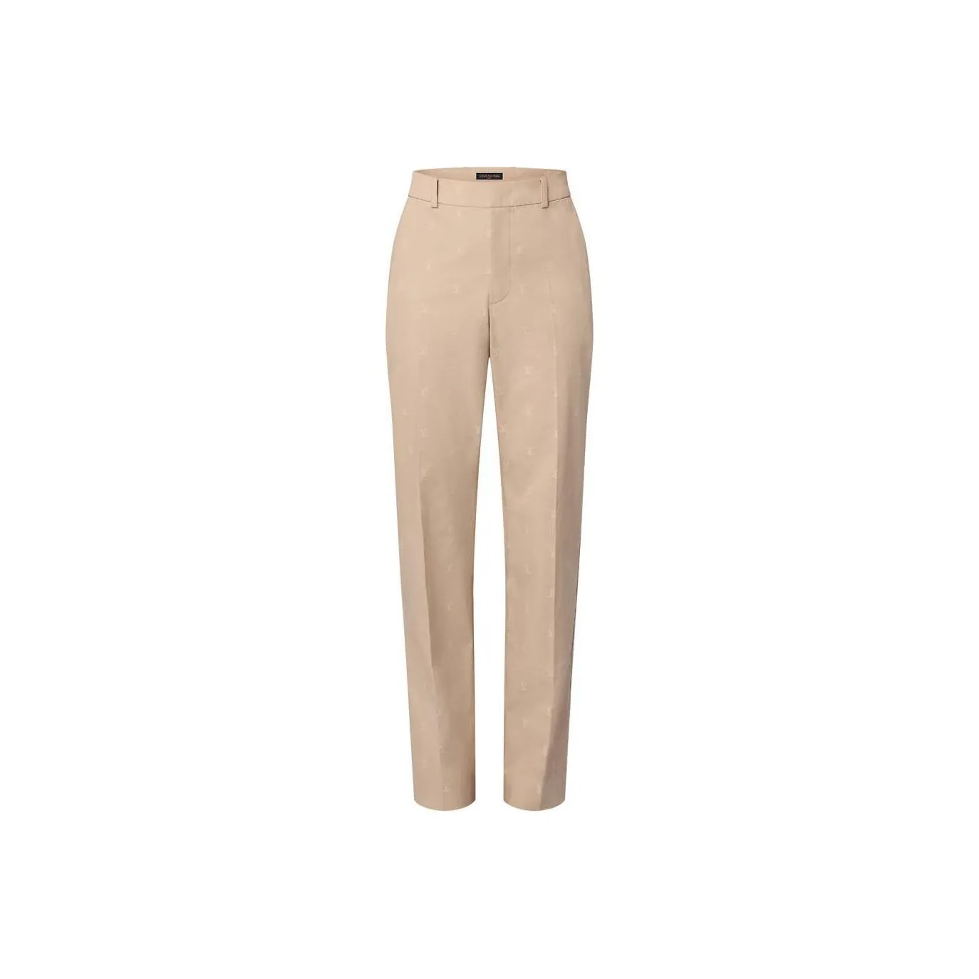 Lv Lv Blason Cotton Jacquard Chino Pants