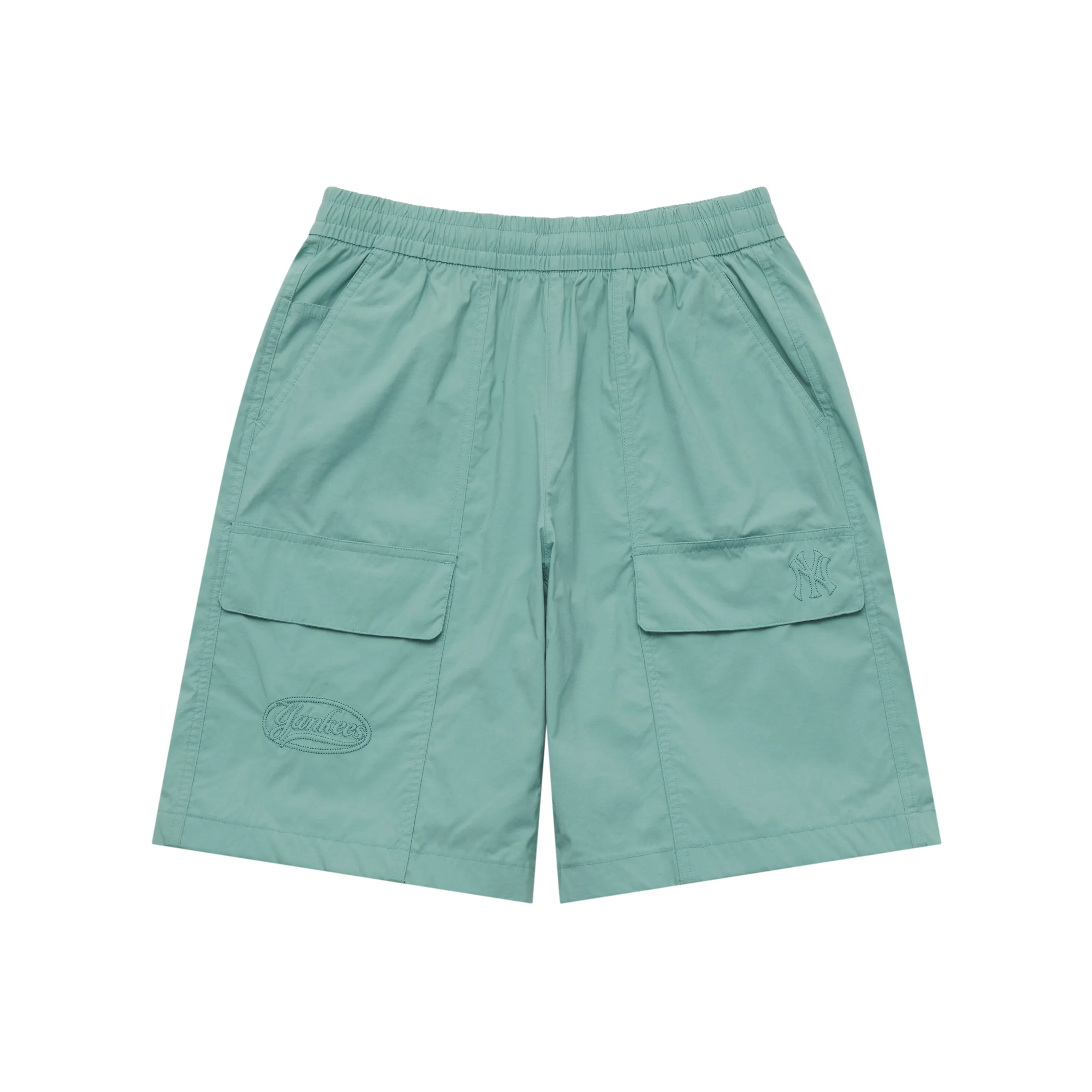 MLB Preppy Style Collection New York Yankees SS25 Карго Шорты Унисекс Мятно-Зеленый