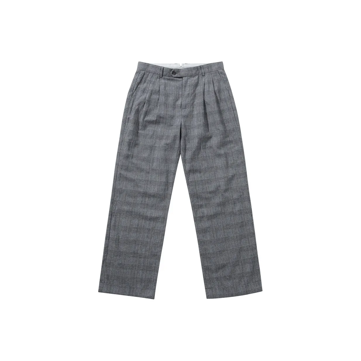 SOARIN YUPPIE Повседневные брюки Мужской Distinguish Серая клетка Цветочный