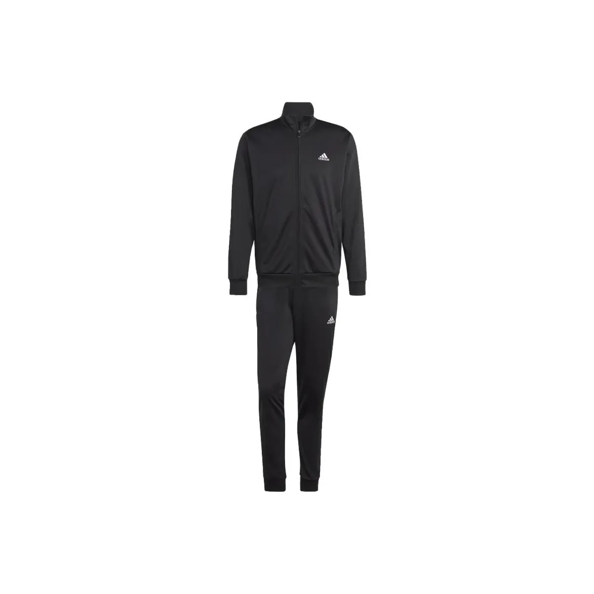 Adidas Linear Logo Tricot Track Suit Casual Sportswear Men's Black