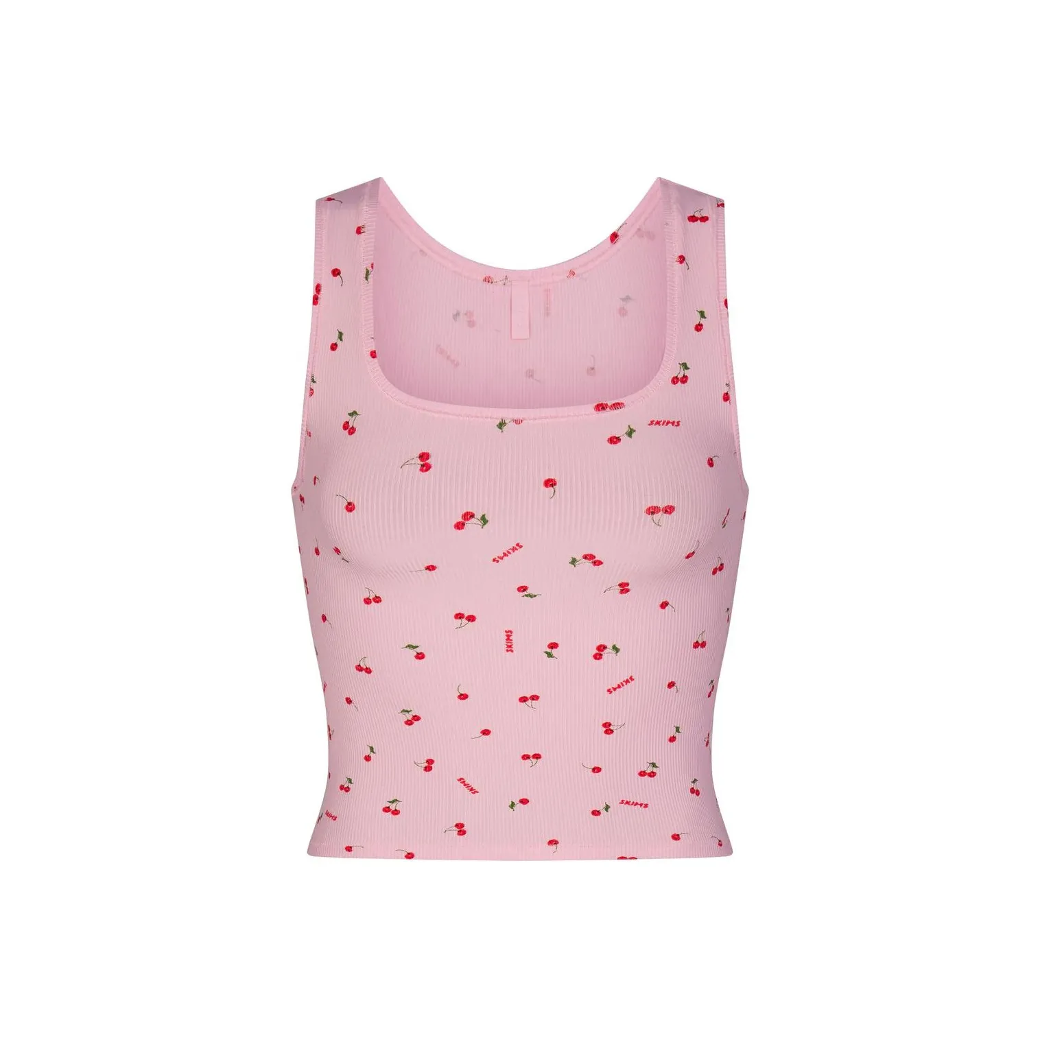 SKIMS Valentine's Day Collection Tank Tops Women's CHERRY BLOSSOM PRINT/Cherry Blossom Color