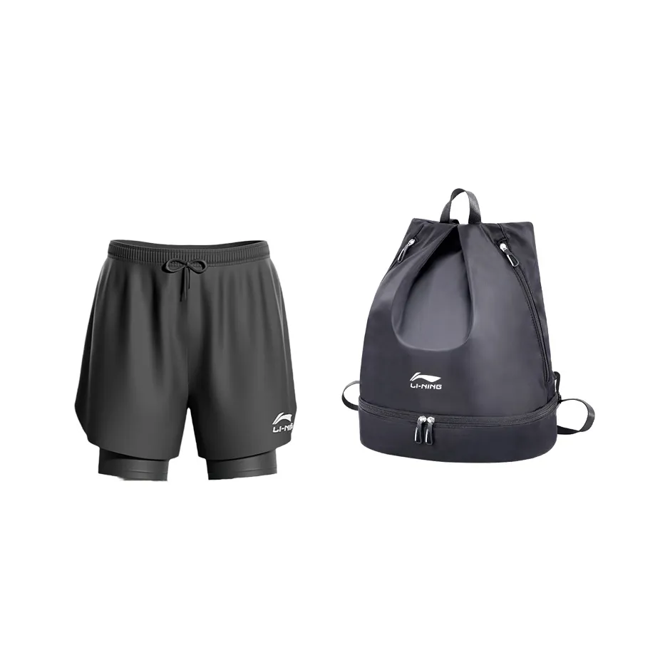 LINING Плавательные шорты + Сумка для плавания Мужские Мужские купальники