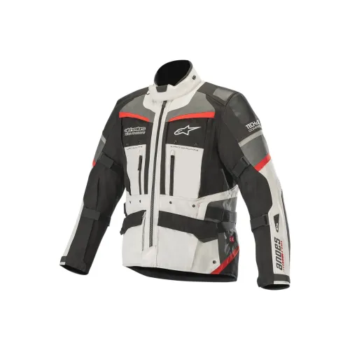 ALPINESTARS Светло-серый/Черный/Темно-серый/Красный Унисекс Гоночные костюмы / Мотоциклетные костюмы