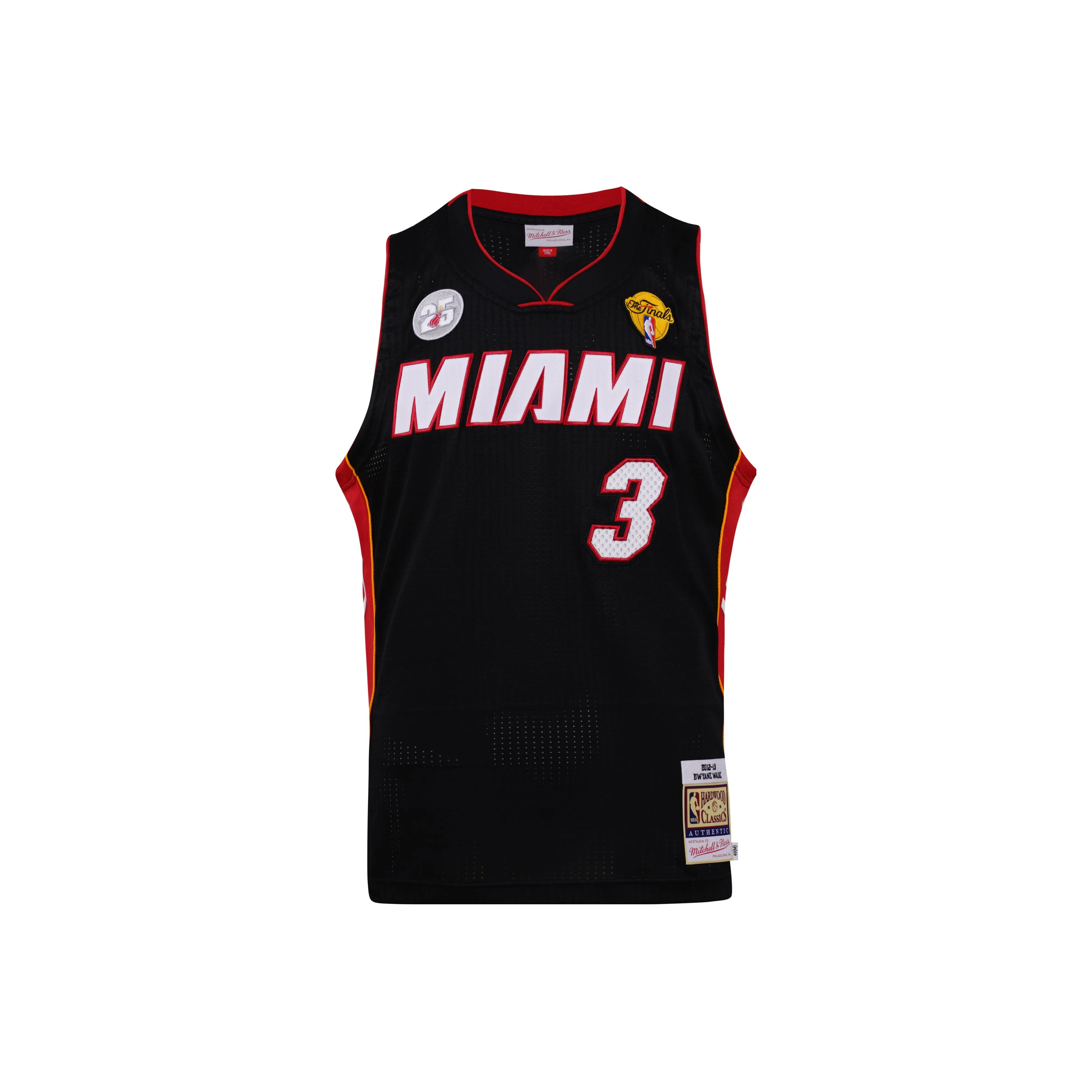 Mitchell Ness 'NBA Miami Heat 2012 Dwyane Wade' Road Finals Jersey