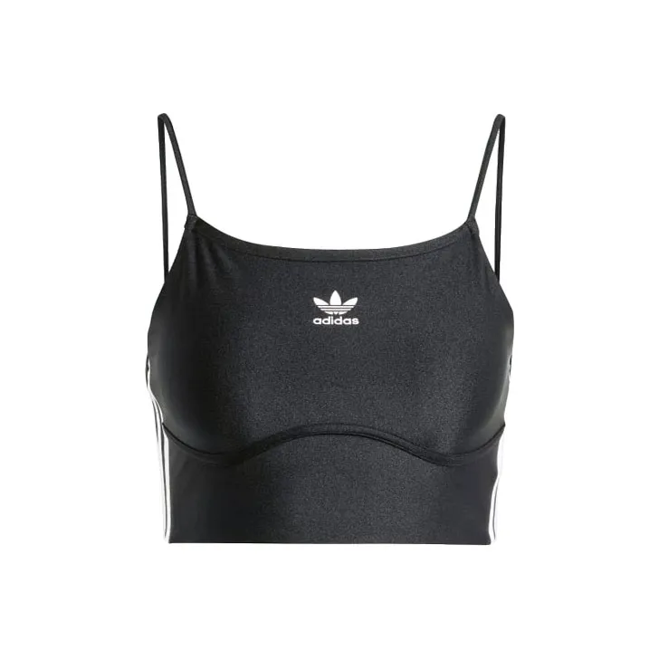 Adidas Originals SST 3 STRIPES Tank Tops Women's Black