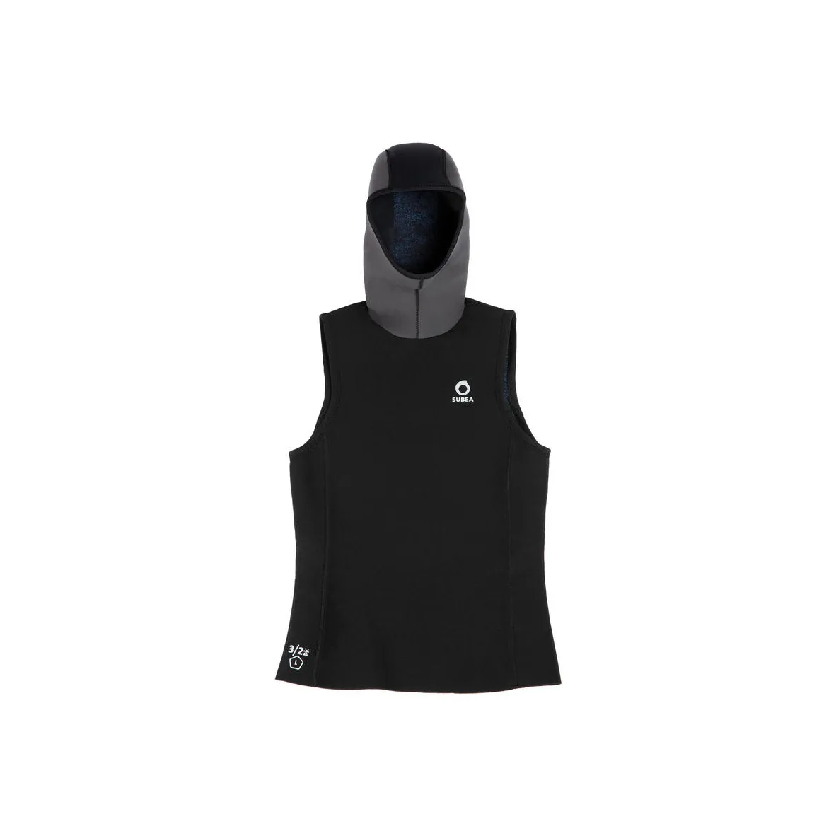 DECATHLON Мужский дайвинг-костюм черного цвета