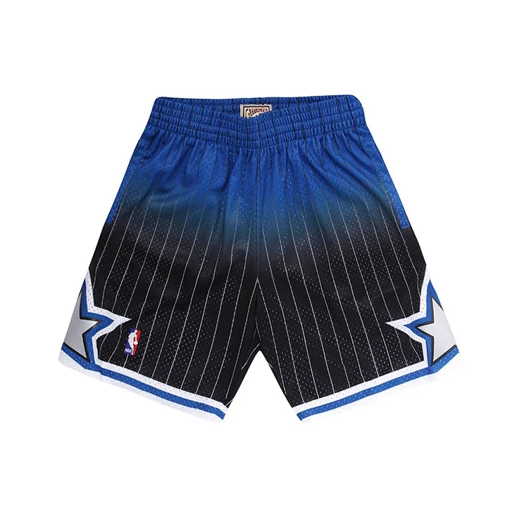 MITCHELL NESS Баскетбольные шорты Мужские Королевский синий Черный