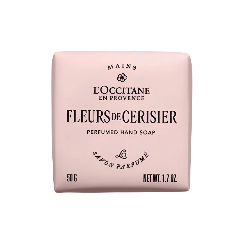 LOCCITANE 2025 Christmas Collection Вишневый цветок Аромат Мыло Питательное Вишневый цветок 50г