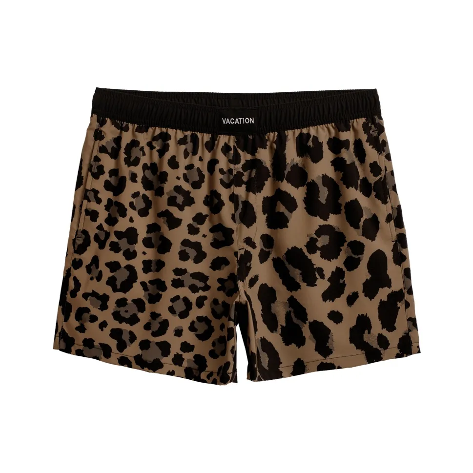 GAILANG Пляжные шорты Мужские Кофейного цвета