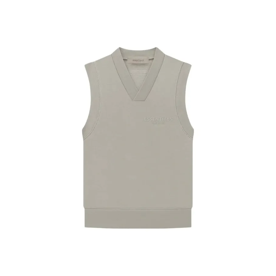 Fear of God Essentials SS23 Тюленевый серый Женские майки