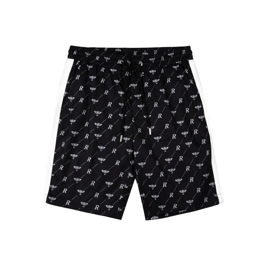 Raidy Boer Повседневные шорты Мужские Черный цветок