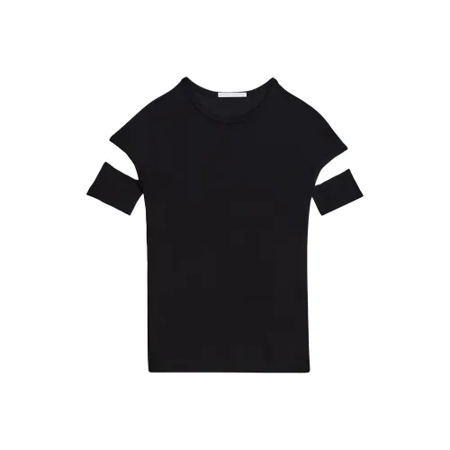 Helmut Lang Черные Женские Т-рубашки