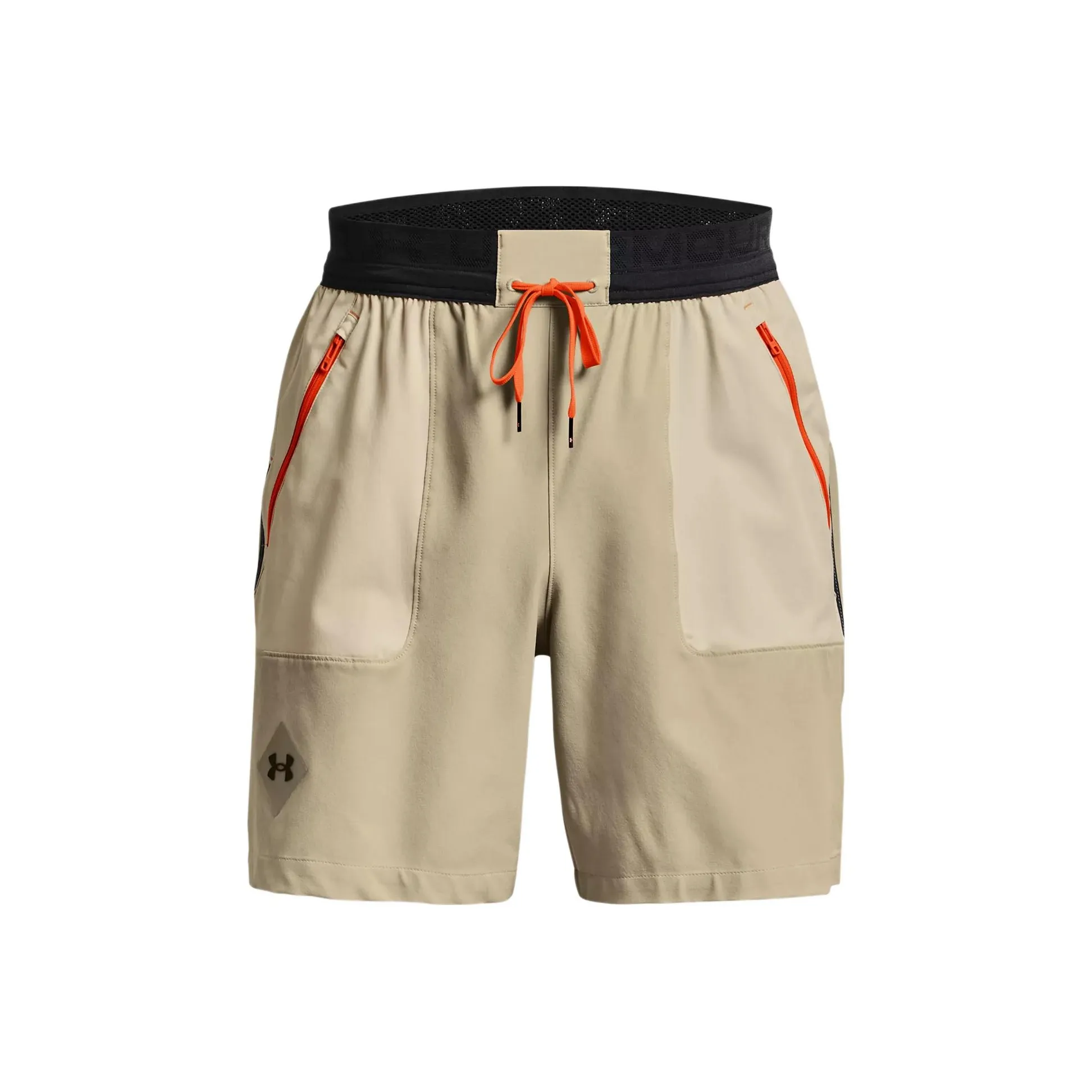 Under Armour Облегающие Шорты Мужские Белый известняк