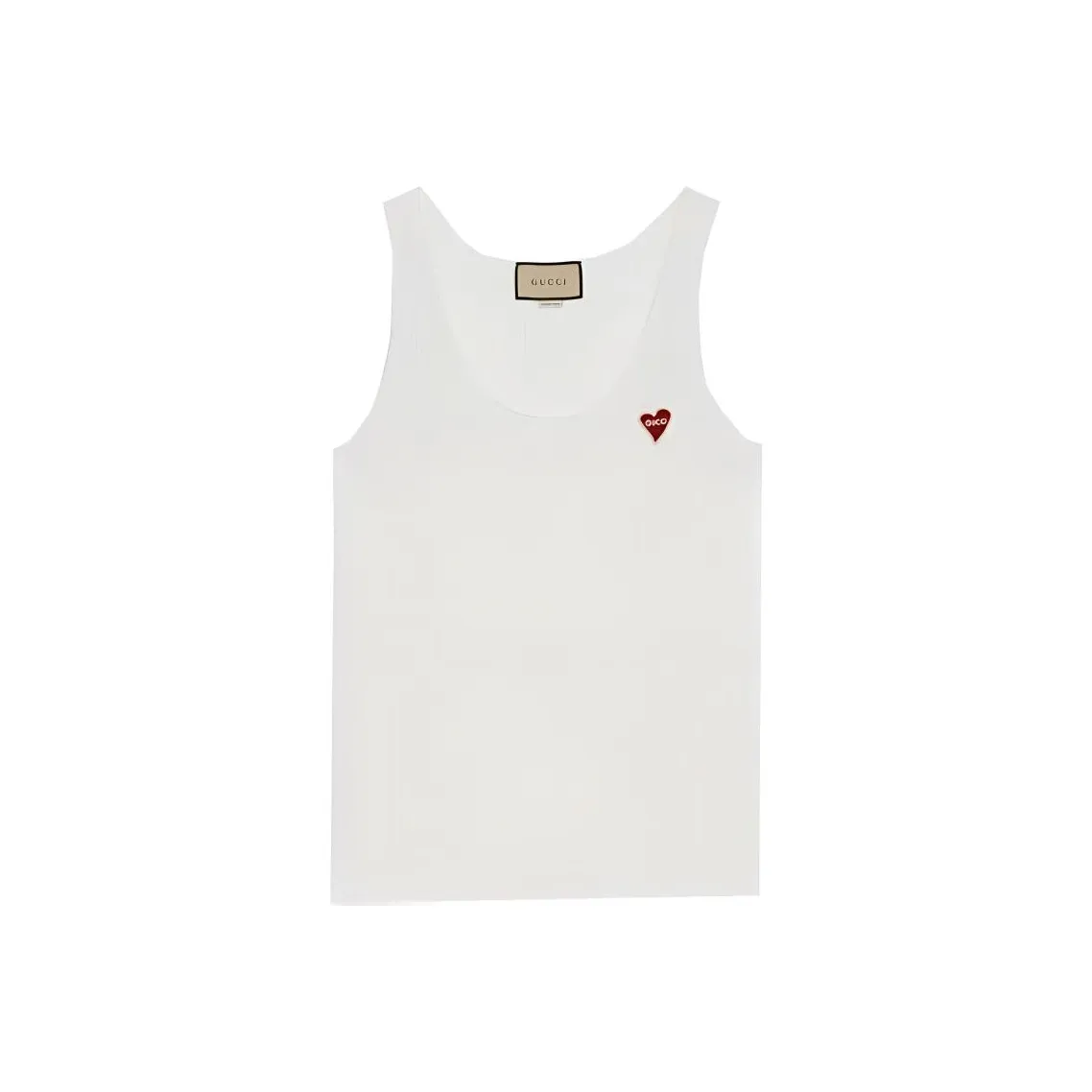 GUCCI X Harry Styles Co branded Tank Tops Women's White