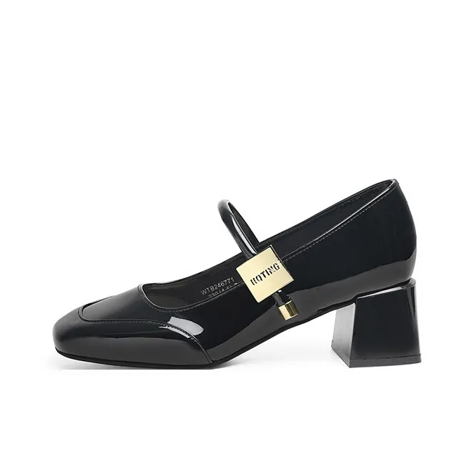 RED DRAGONFLY Грубый каблук Высокие каблуки 5,3 см Женские