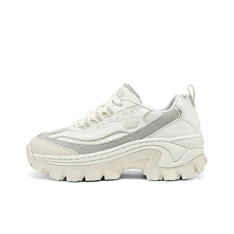 Skechers HI RYZE Honey Cake Shoes Low top Chunky Sneakers Women's Ivory