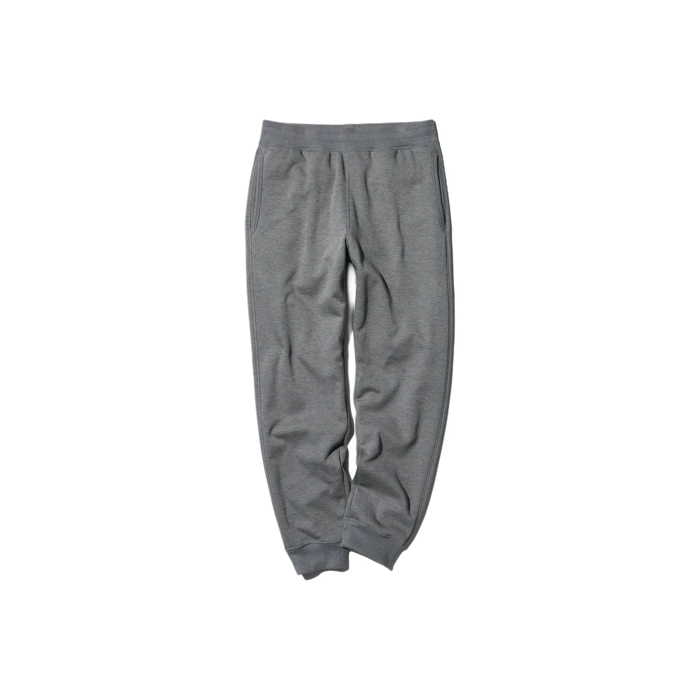 UNIQLO Повседневные брюки Мужские Асфальт Серый