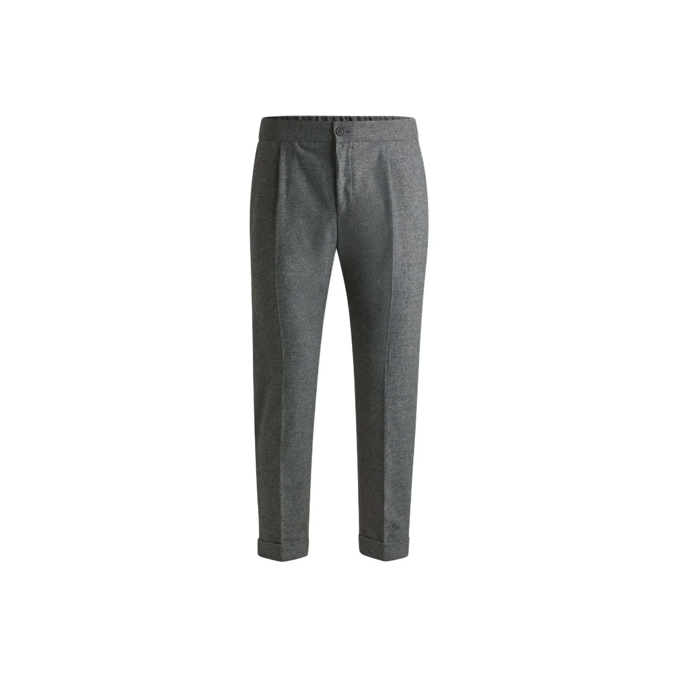 HUGO BOSS Stretch Flannel Tapered Fit Trousers