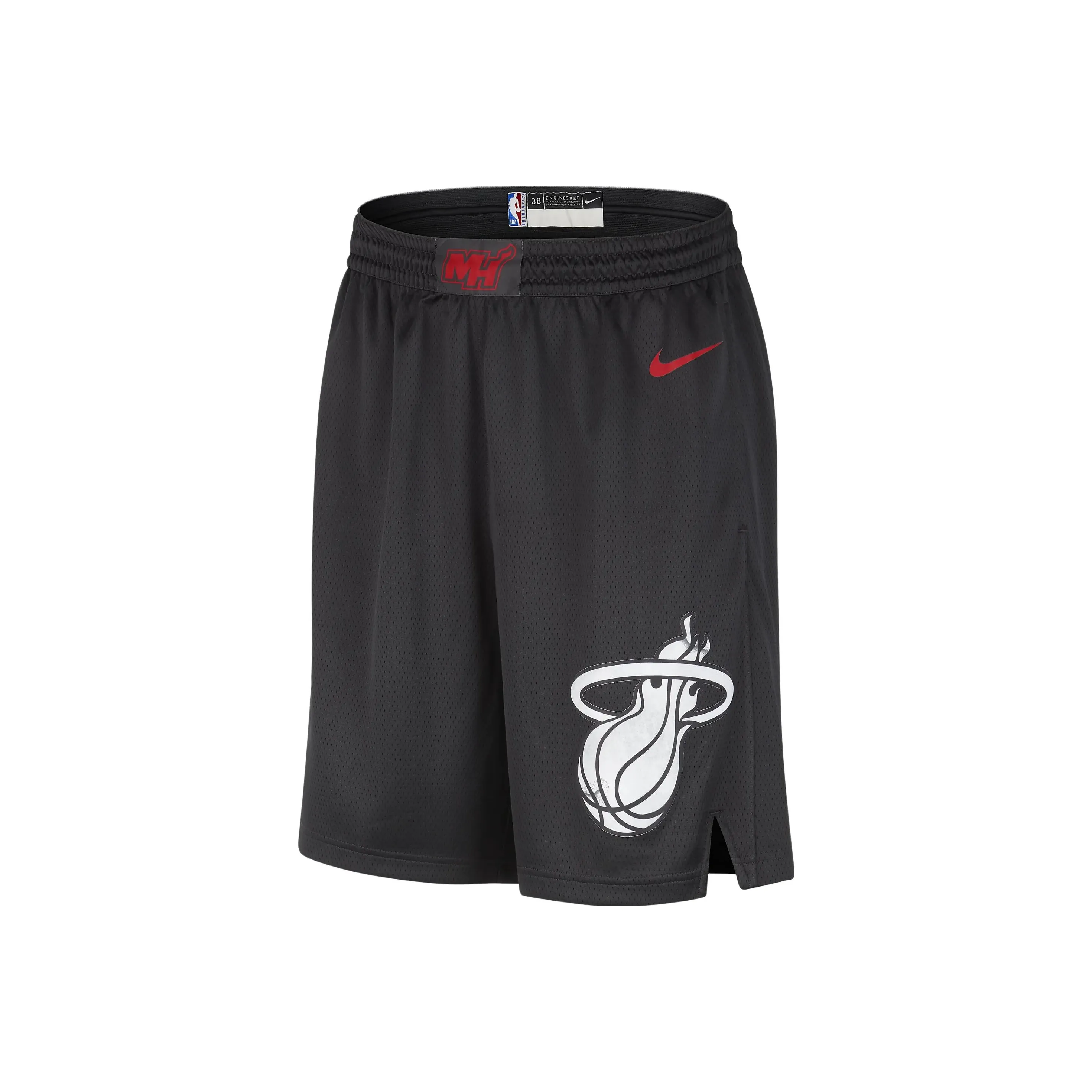 Nike Dri FIT NBA Miami Heat 2023/24 City Edition Casual Shorts Men's Black