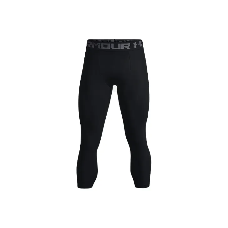 Under Armour HeatGear Мужские Спортивные Брюки Черные