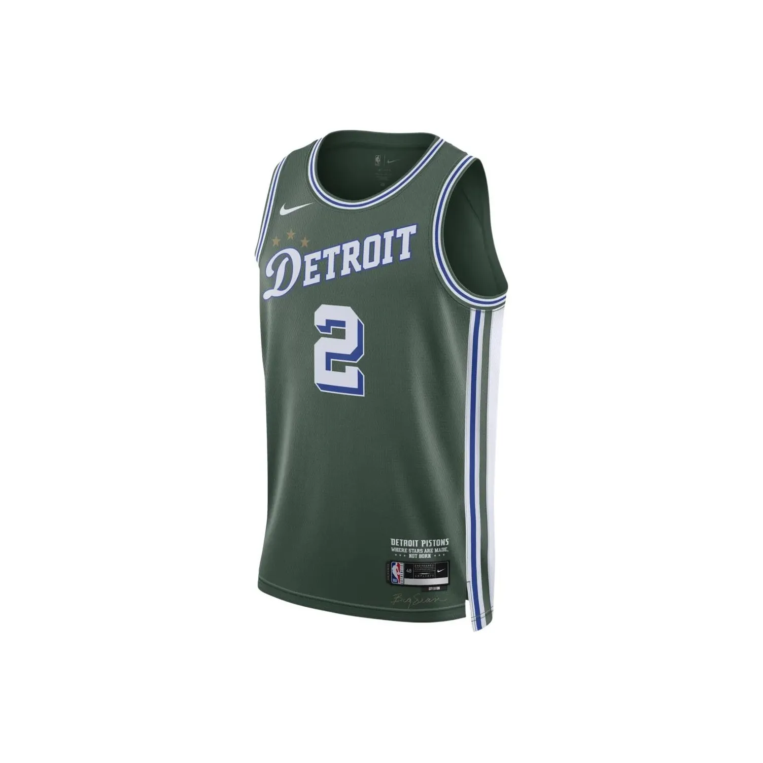 Nike NBA Basketball Jerseys Unisex Grass Green