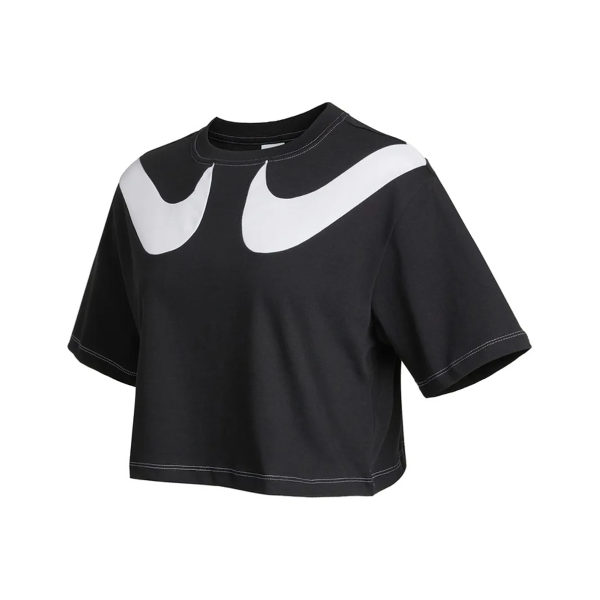 Nike Sportswear Swoosh Women's GX MOD CROP SS Black