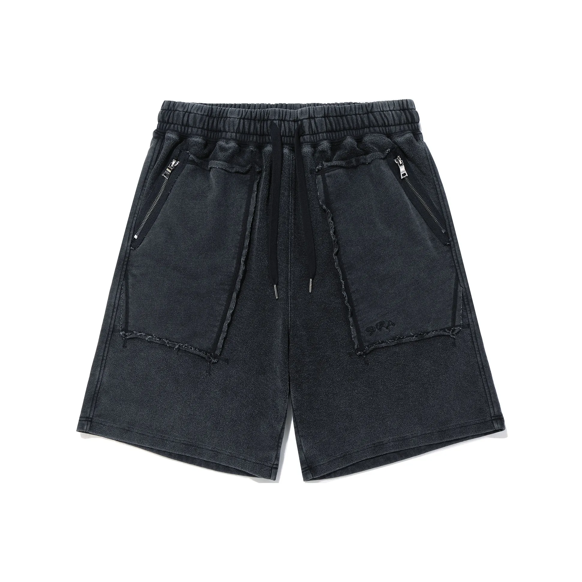 Guuka Короткие Повседневные Штаны Мужские Черные