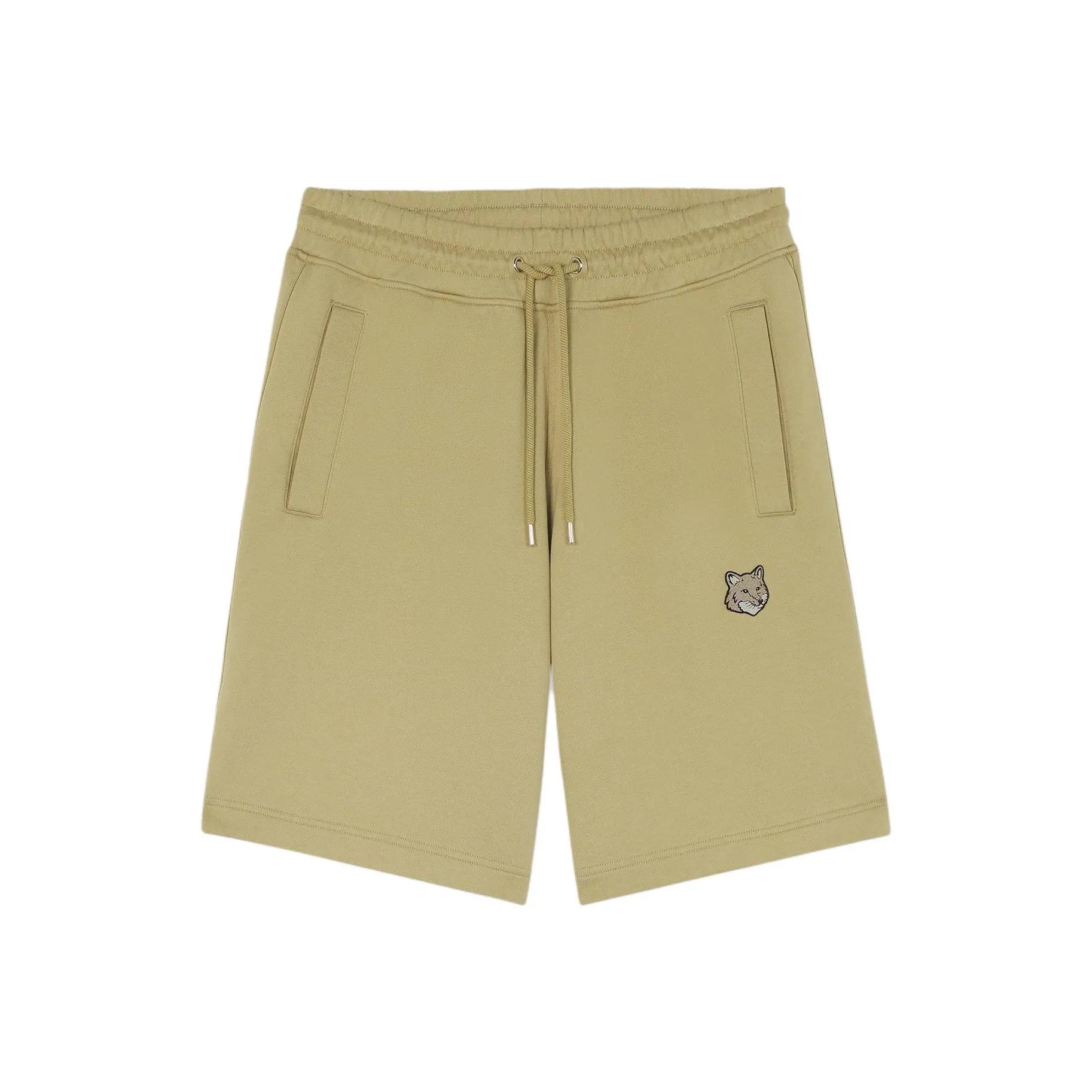 Maison Kitsuné Bold Fox Head Patch Drawstring Shorts