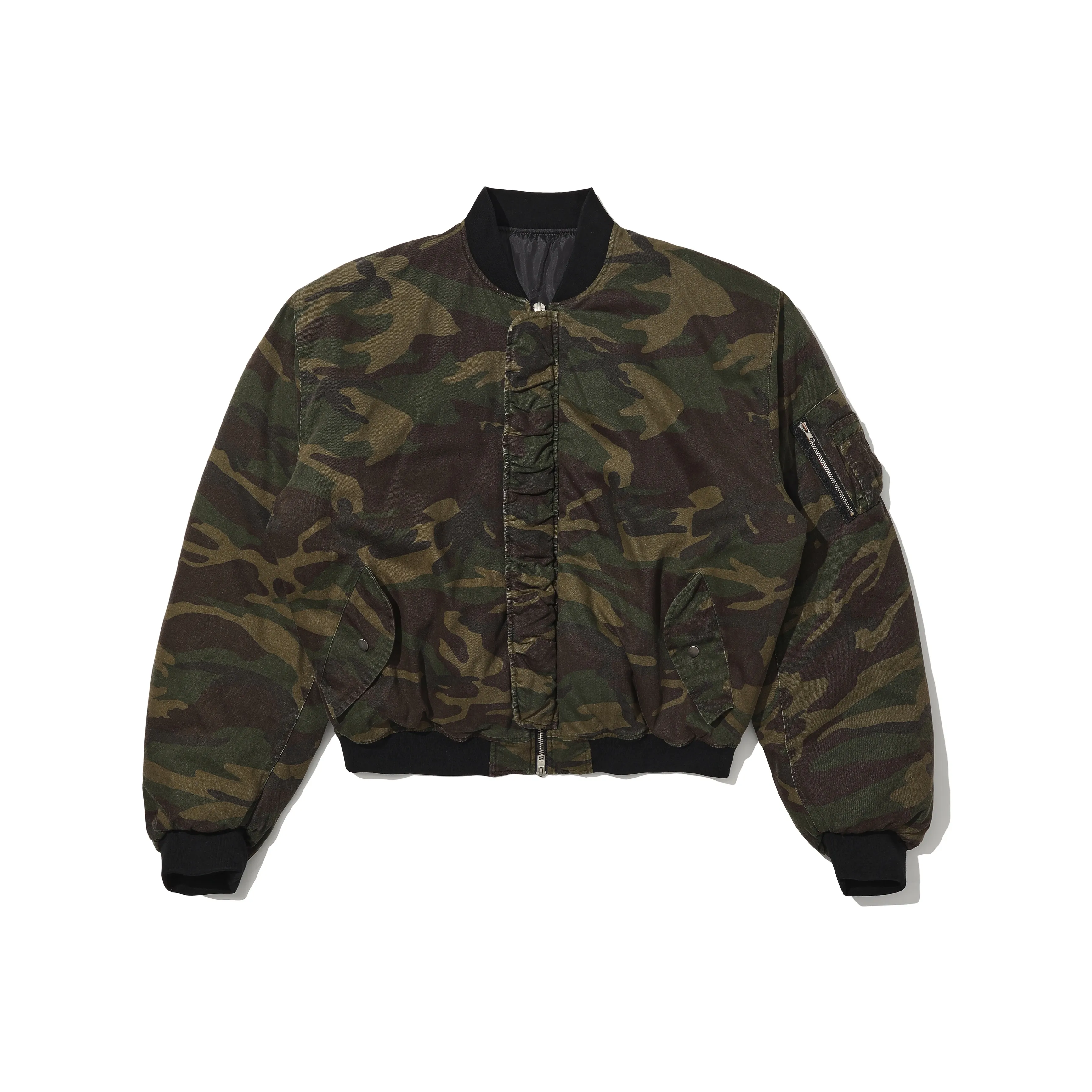 VULCAN STORE Puffer Jacket Unisex Camouflage