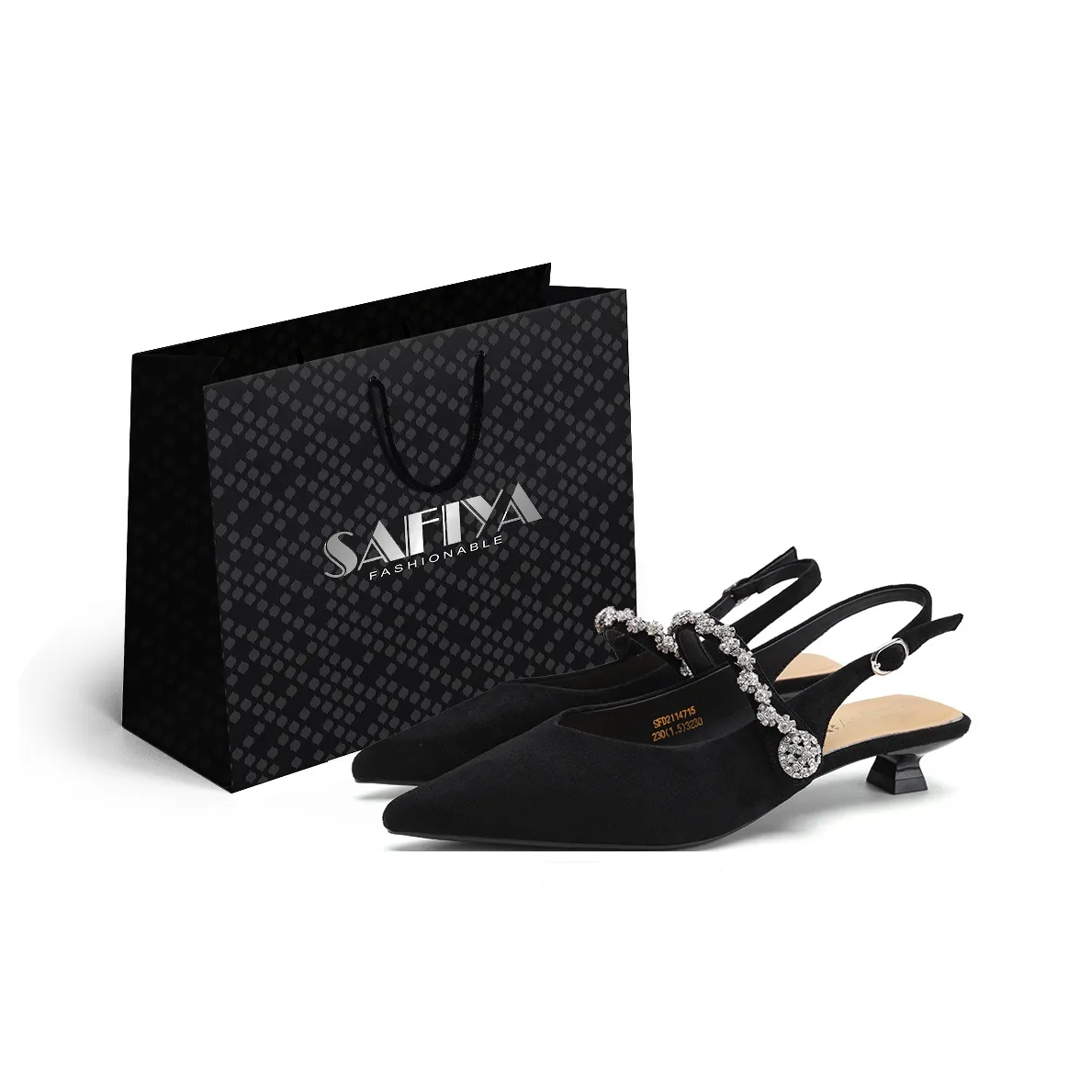 Safiya Высокие каблуки Женские Черный