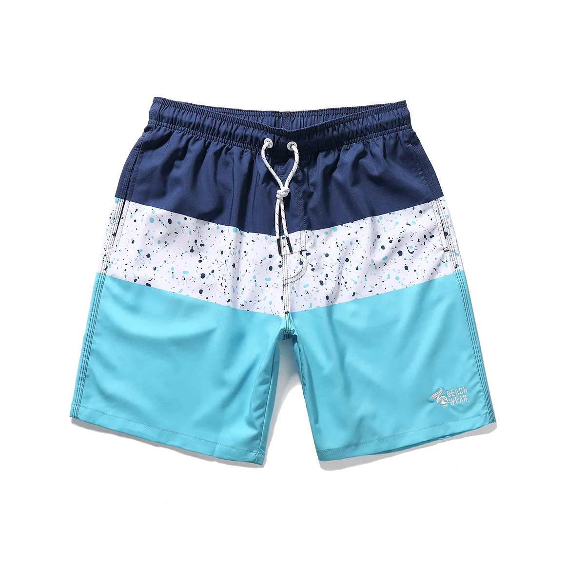 GAILANG Пляжные шорты Мужские Белый Синий Синий
