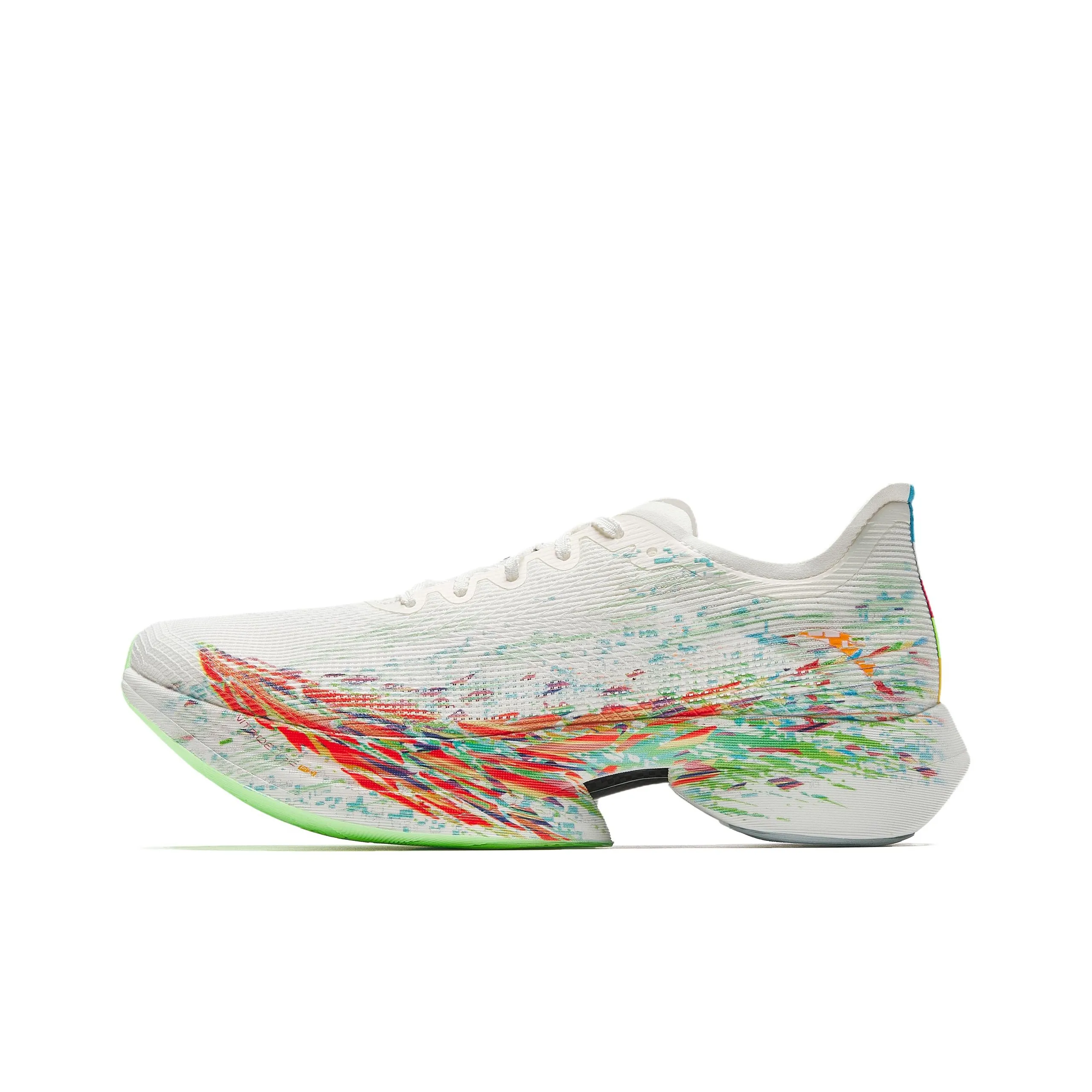 ANTA C10 Pro Slip-resistant Abrasion-resistant MID Top Marathon Racing Men's White