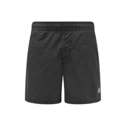 STONE ISLAND Черные Мужские Плавки