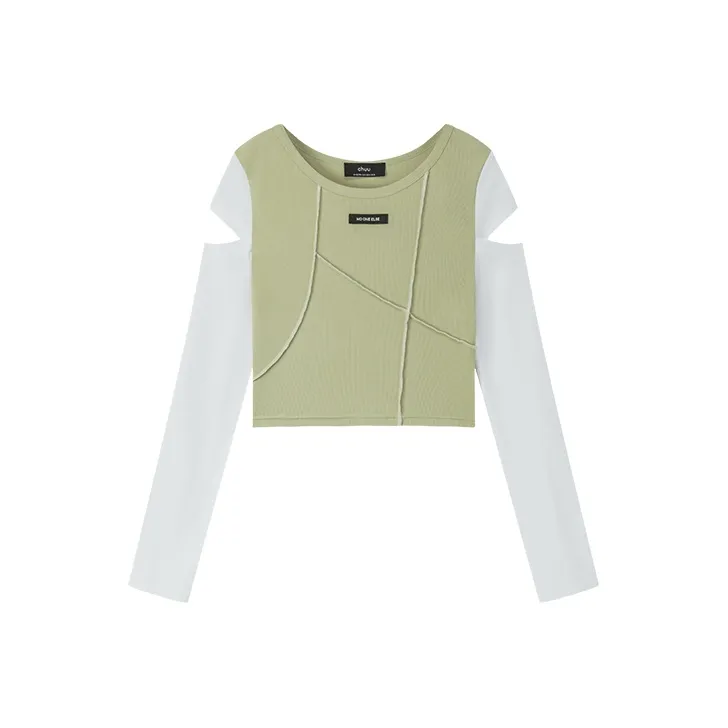 CHUU Straight Long Sleeved T Shirt Women's