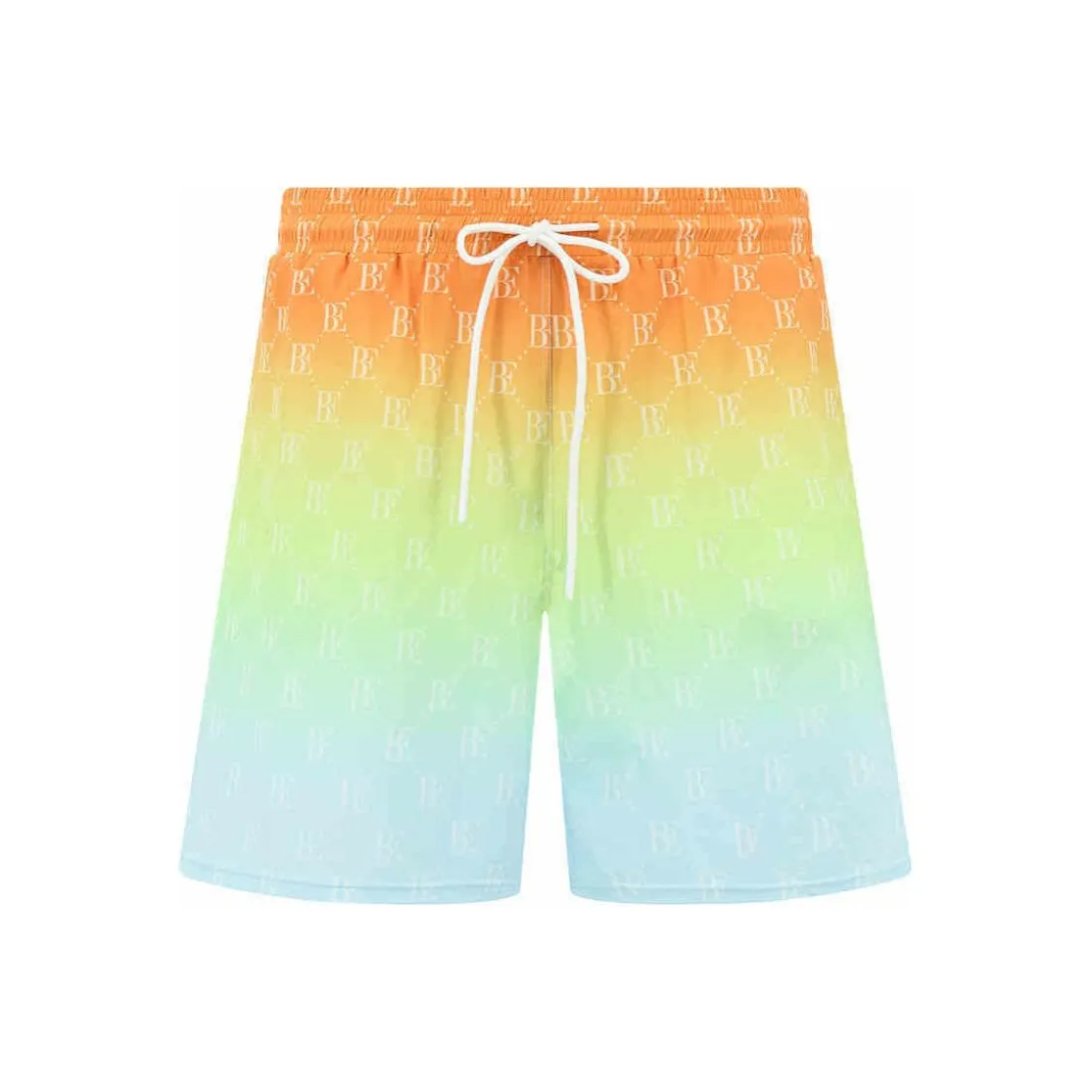 BALNEAIRE Пляжные шорты Мужские Свежие Оранжевые Желтые Синие