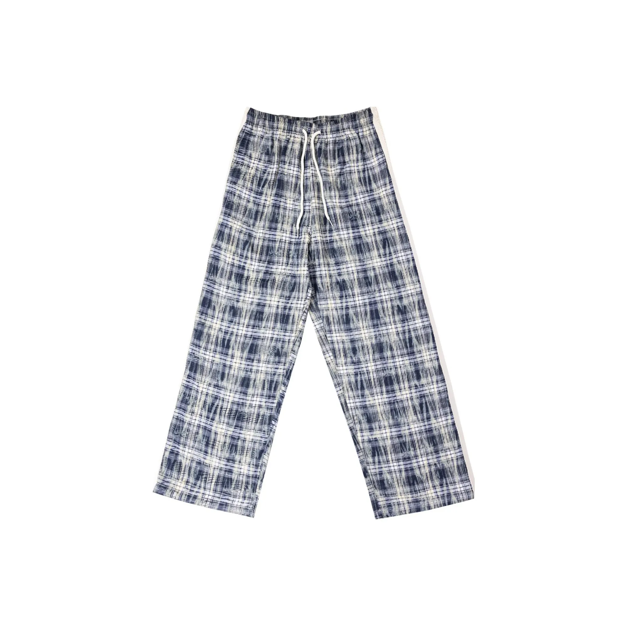 Black Cat Pixel Повседневные брюки Унисекс Синий