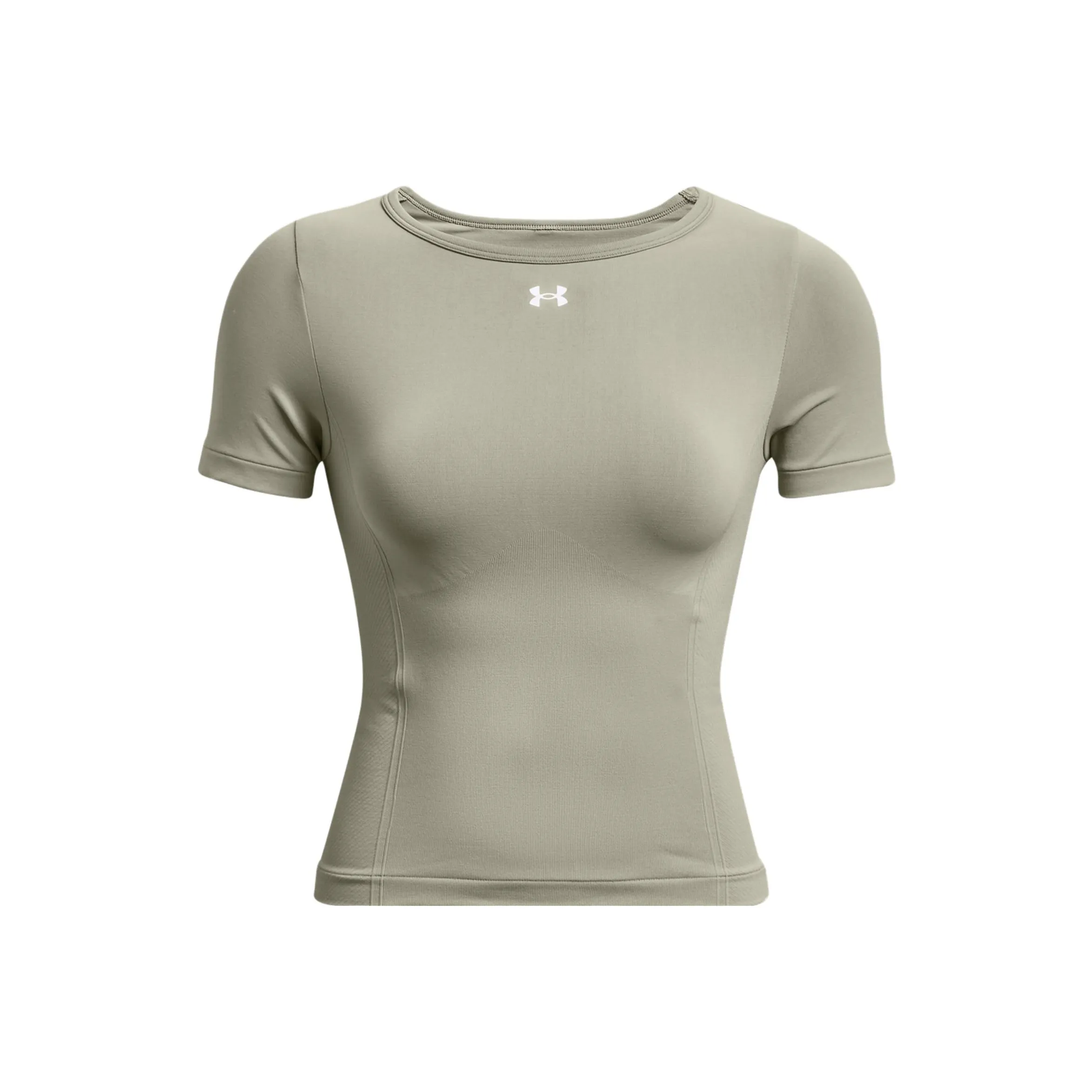 Under Armour Стандартная футболка женская зеленая