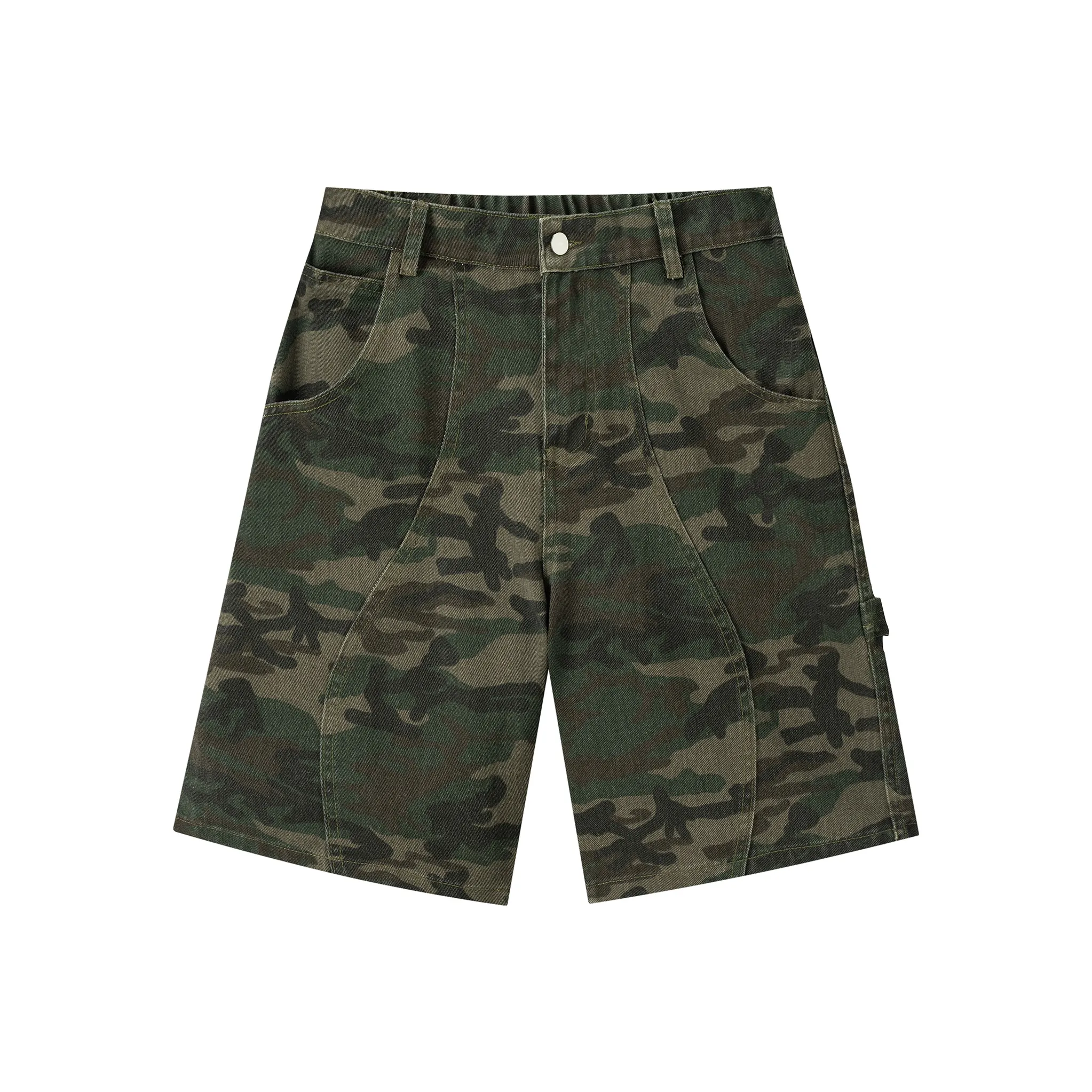 PAEFA Denim Lagerfeld Shorts Unisex